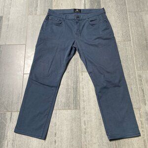7 For All Mankind Men’s Luxe Performance The Straight Jeans Blue Size 36x30